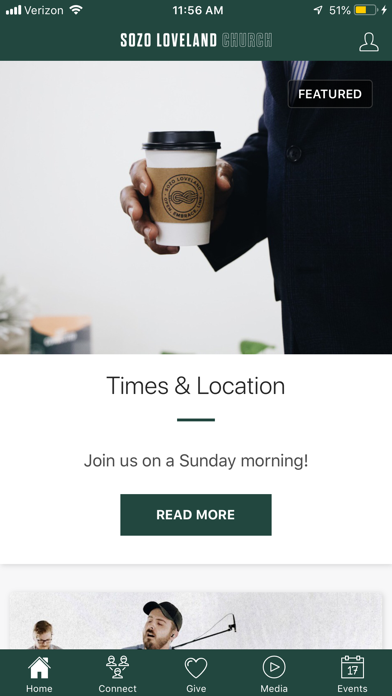 SOZO Loveland Church Screenshot