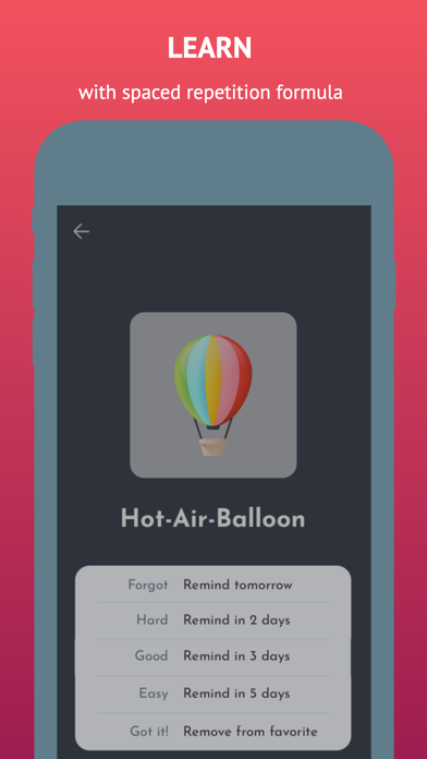 Envoca: English Vocabulary Screenshot