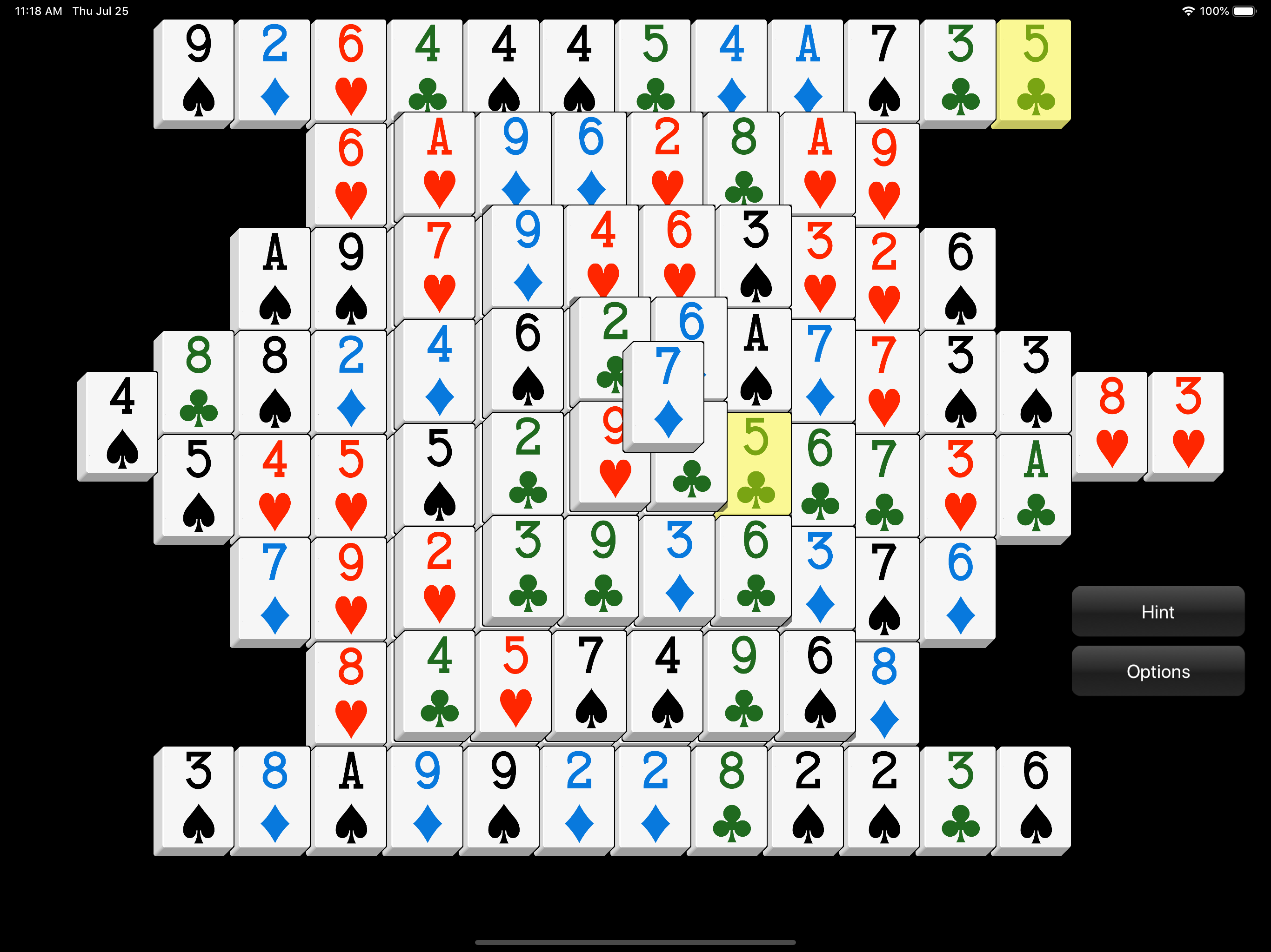 Mahjong Solitaire - Cards