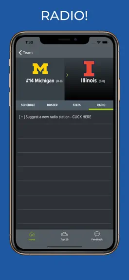Game screenshot Illinois Football Schedules apk