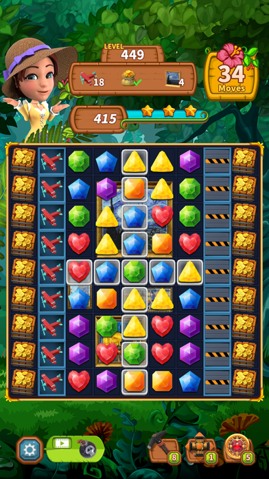 Jewel Park - Match 3 Puzzle Screenshot