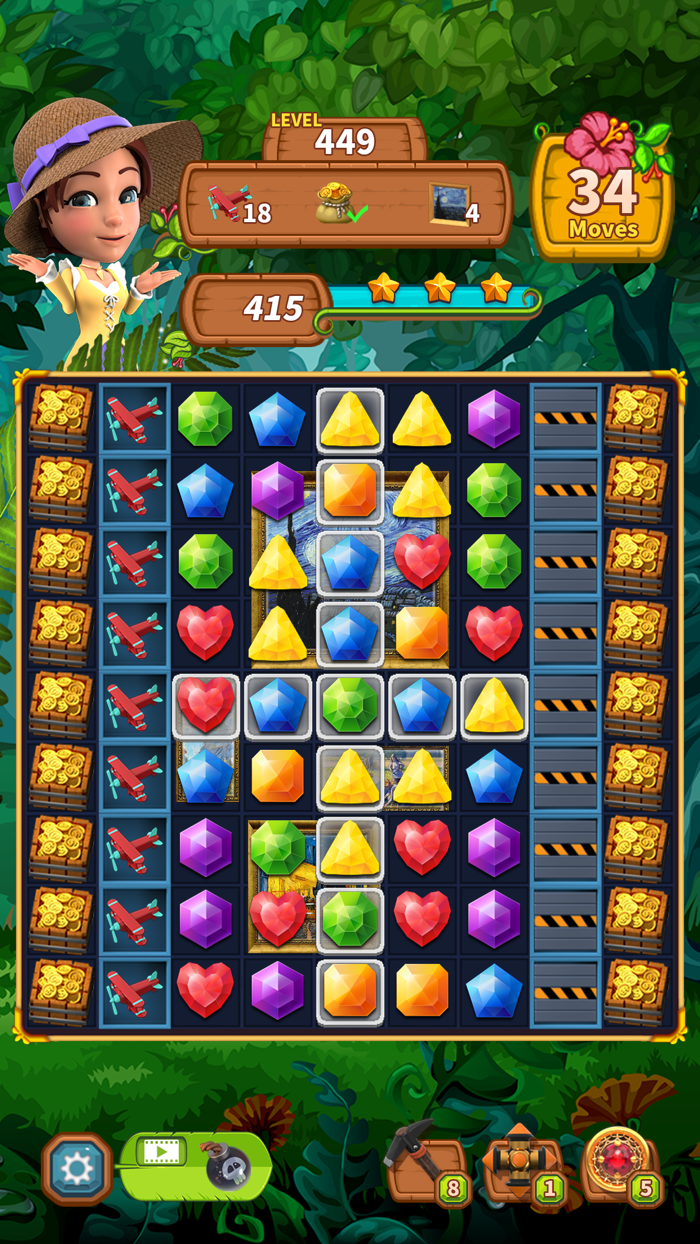 Jewel Park - Match 3 Puzzle