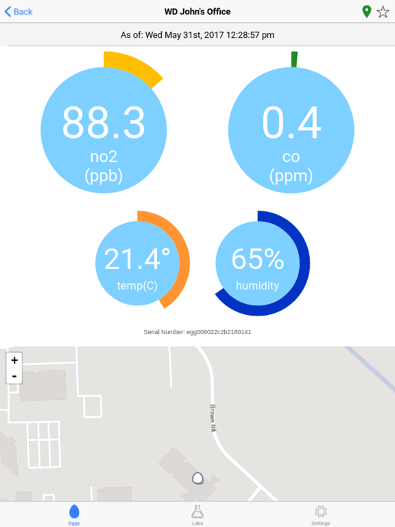 Screenshot #5 pour Air Quality Egg