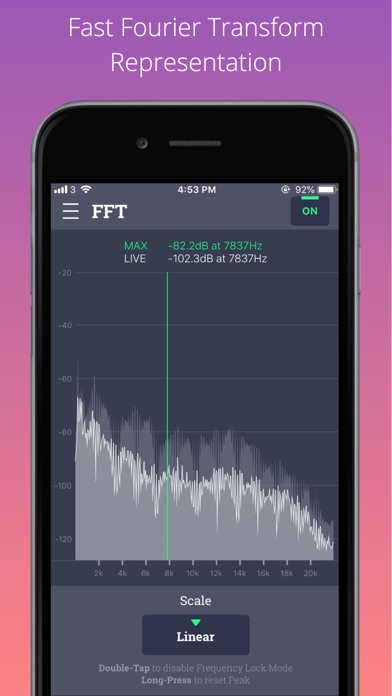 AUDIIO - RTA Analyzer Screenshot