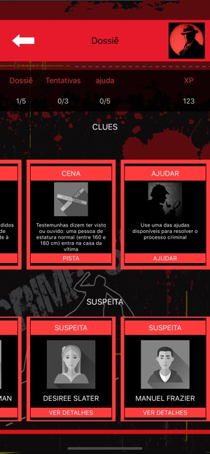 Detetive CrimeBot investigação – Apps no Google Play