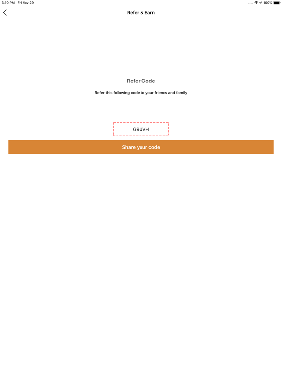 MyRideTaxi iPad screenshot 5 - Travel app