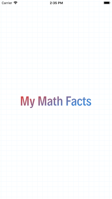 Screenshot #2 pour My Math Facts