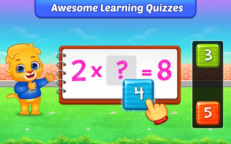 multiplication kids: math game iphone screenshot 2