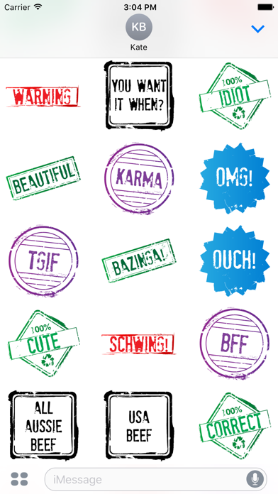 Screenshot #3 pour Rubber Stamp