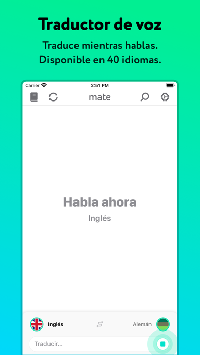 Traductor offline de Mate captura de pantalla #4