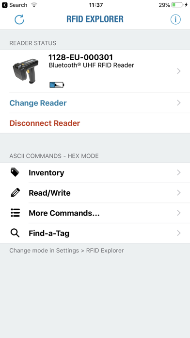 How to cancel & delete RFID Explorer from iphone & ipad 1