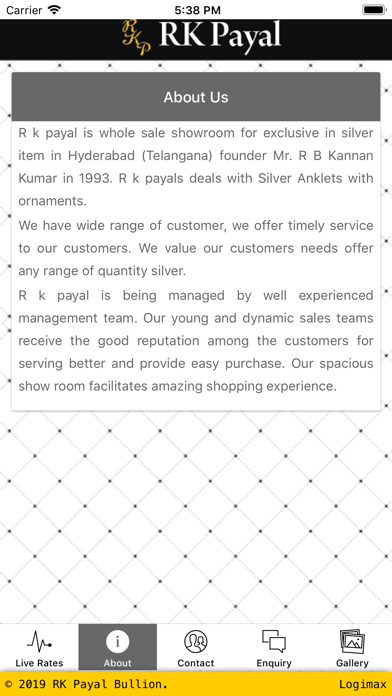 Screenshot #2 pour RK Payal Bullion