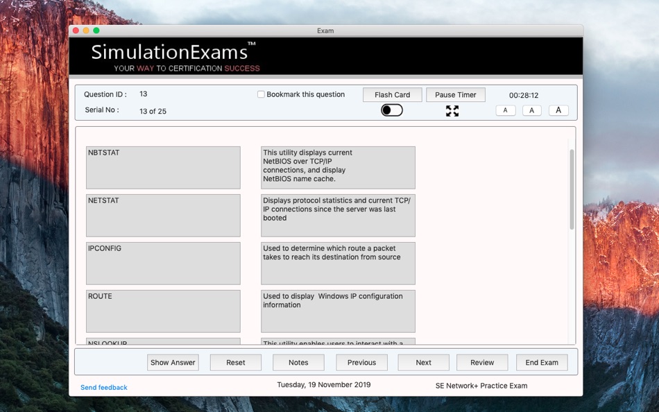 #5. SE : Network+ Practice Exams (macOS) 由: Anand Software and Training Pvt Lyd