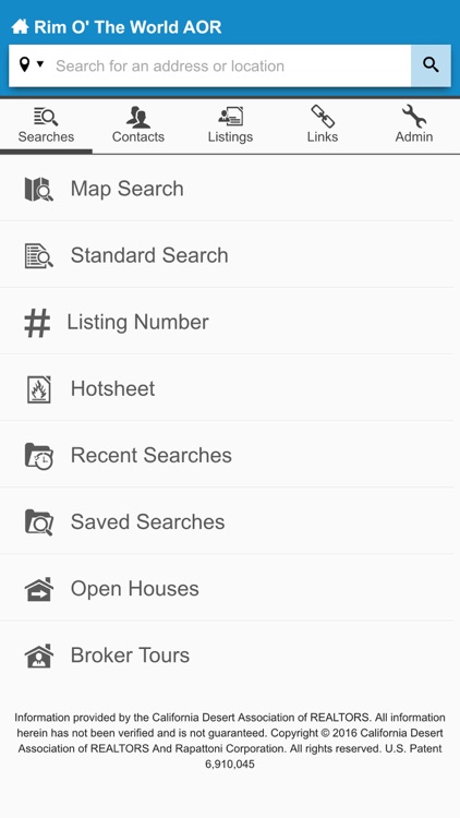 Rim O' the World AOR