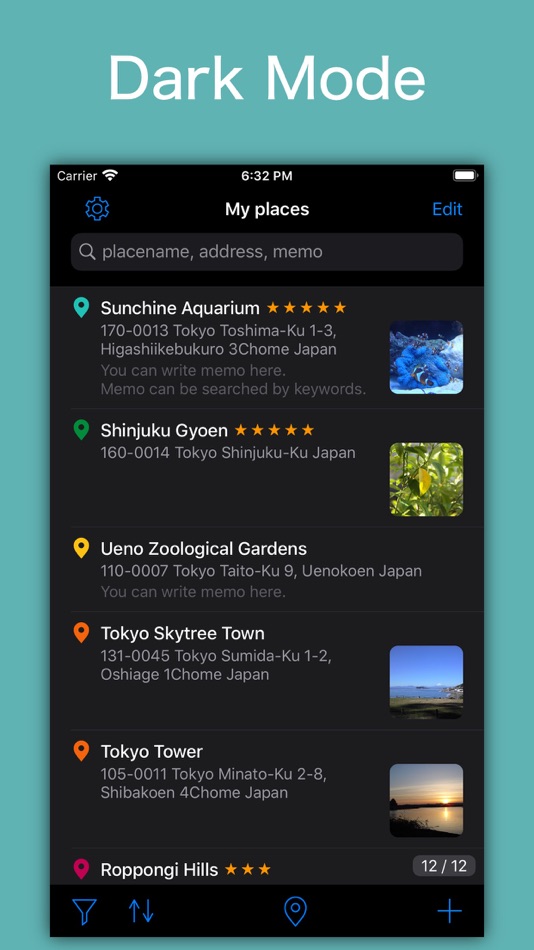 #4. SpotNote - My Map Marker (iOS) 由: RENA TAKAHASHI
