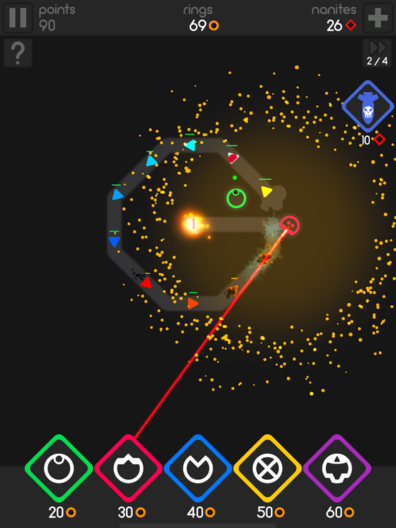 Screenshot #5 pour Color Defense - A TD Puzzler