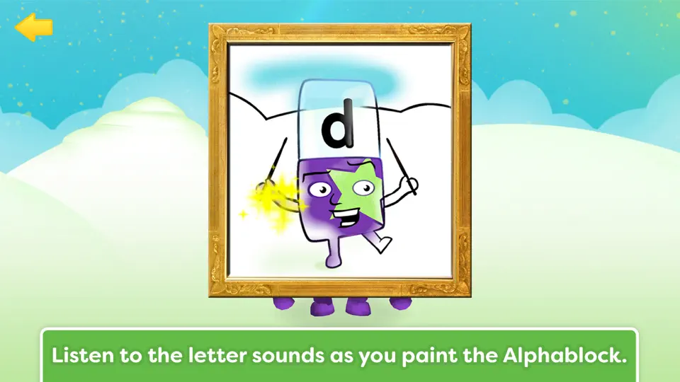 Captura de pantalla de Alphablocks: Letter Fun en iPhone 3