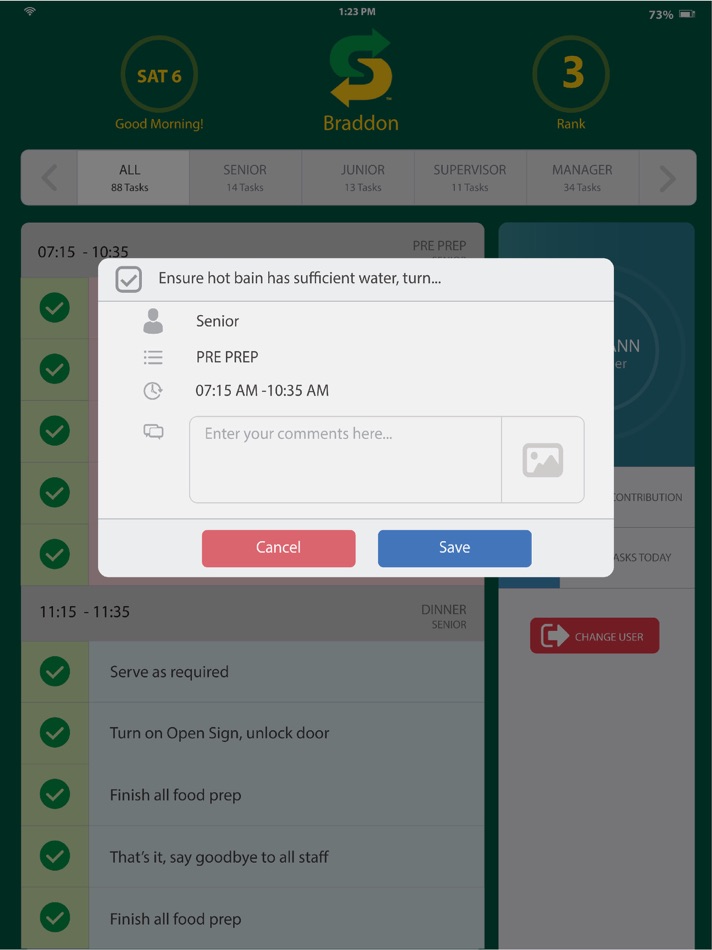 #2. StakTask - Easy task tracking (iOS) Podle: StakOne Pty. Ltd.
