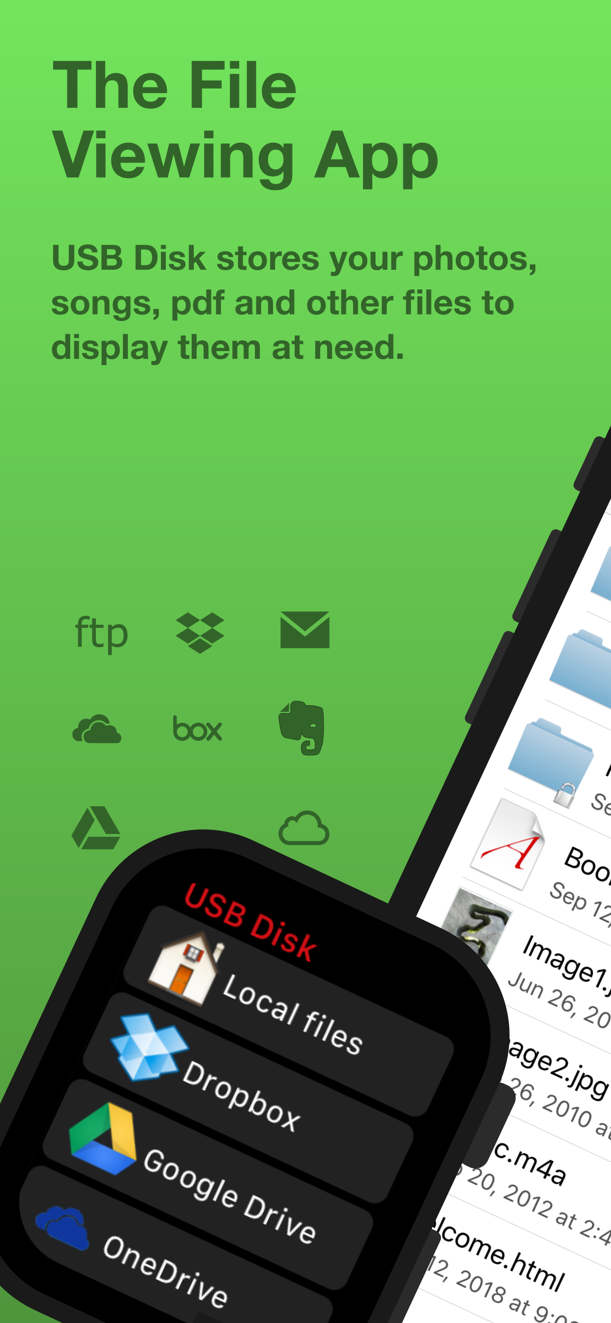 USB Disk SE, File Manager