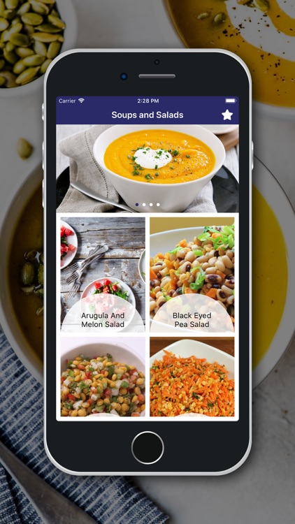 Soups and Salads in English