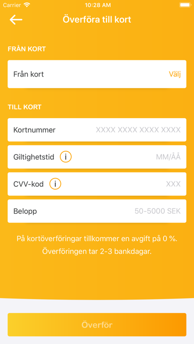 Sparbankernas Kort Screenshot
