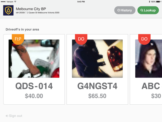 Screenshot #5 pour Drive Off Alert App