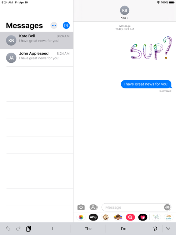 Screenshot #5 pour Excla Wordy Sticky - Animated