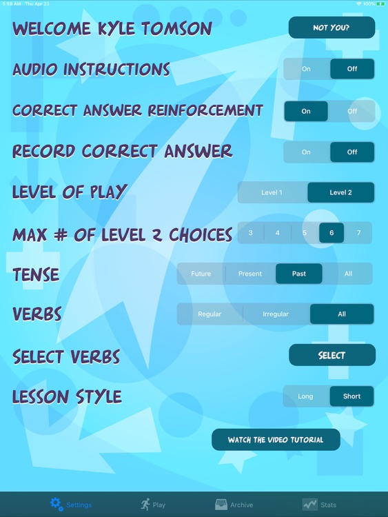 TenseBuilder screenshot-8