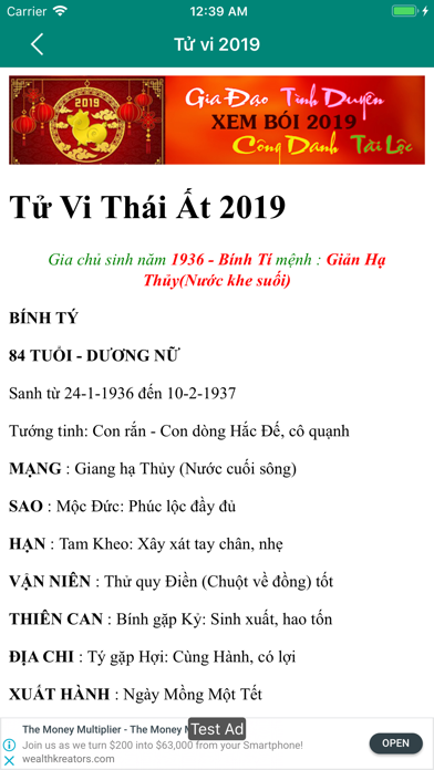 Xem Bói Vận Mệnh Tổng Hợp screenshot 3