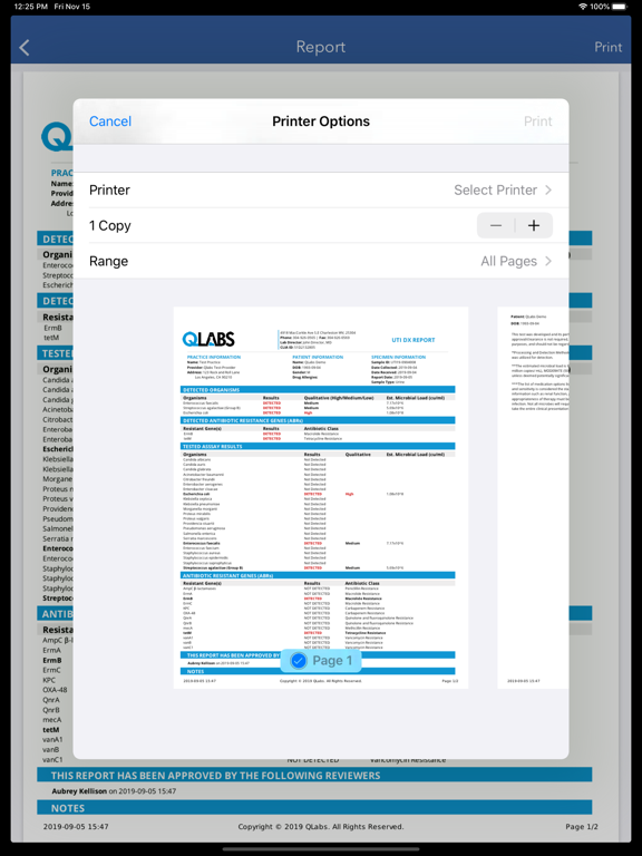 QLabs iPad screenshot 7 - Medical app