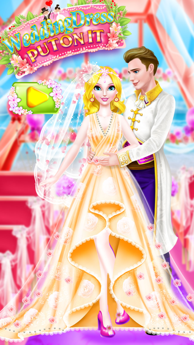 Wedding Dress-Girl Makeup Game Screenshot