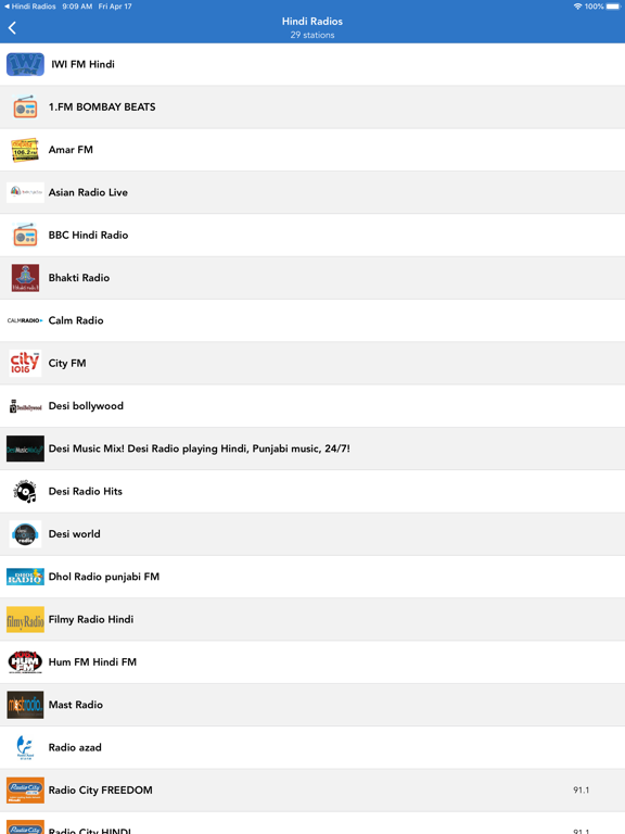 Screenshot #5 pour India Radios FM Stations