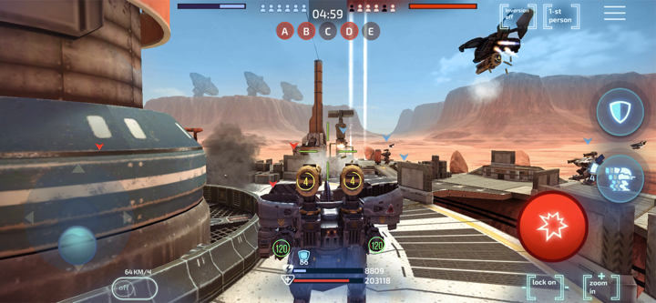 Robot Warfare: Mech Battle screenshot 7
