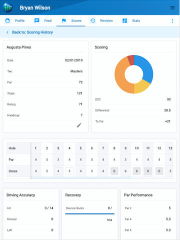 GolfNet: Golf Handicap Tracker screenshot 4