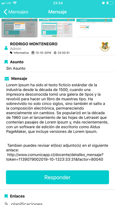 Screenshot #3 pour Comunicapp