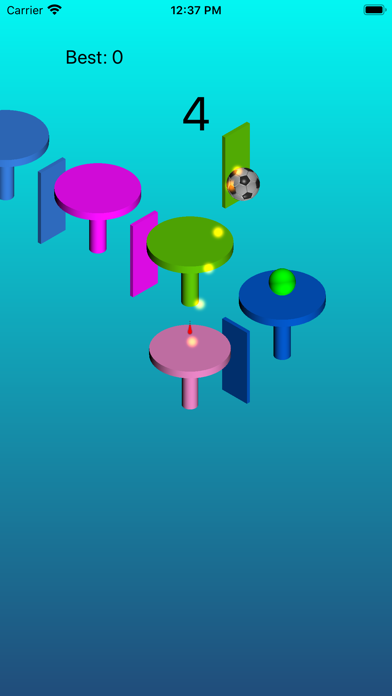 Screenshot #2 pour Turn Jump 3D: Soccer Ball