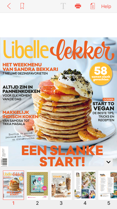 Libelle Lekker Magazine Screenshot