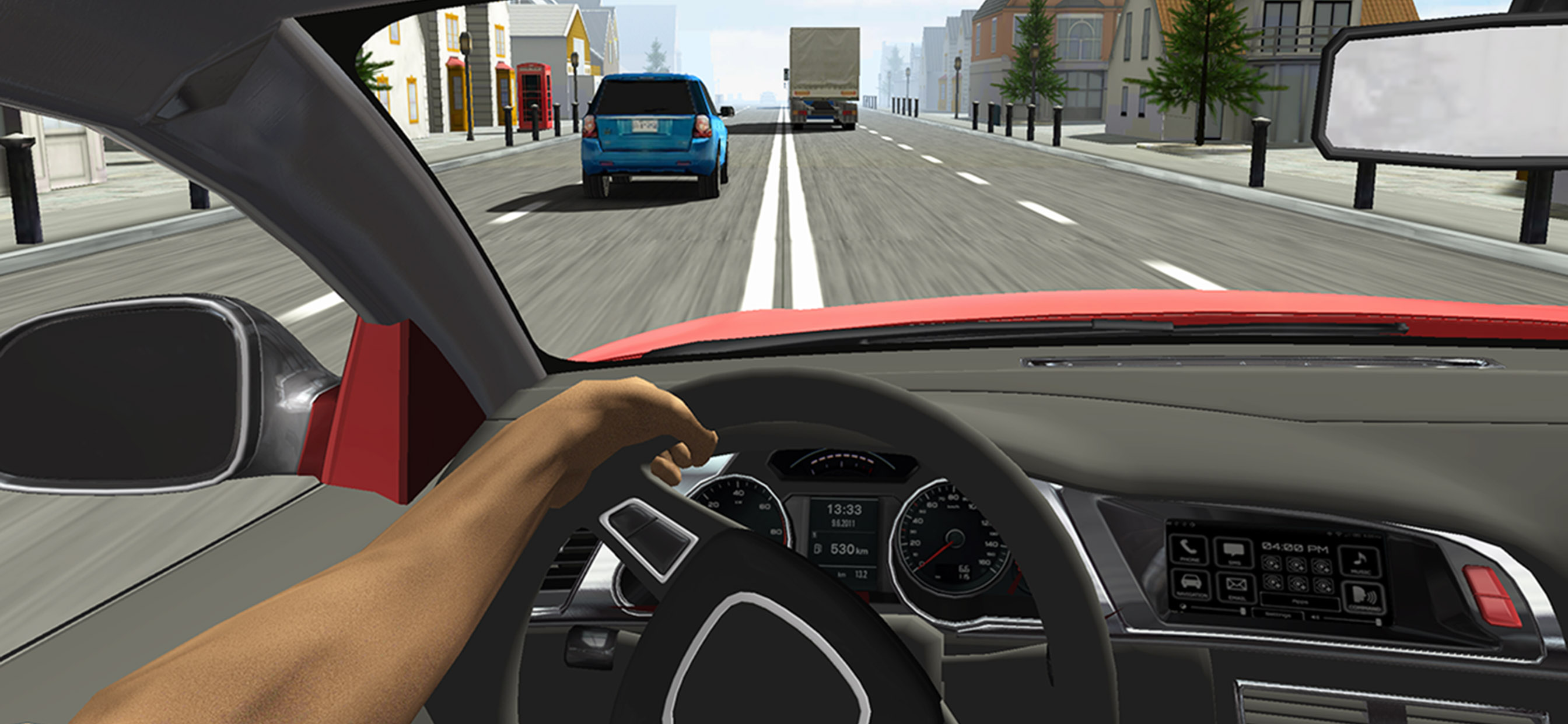 Racing in Car screenshot 4