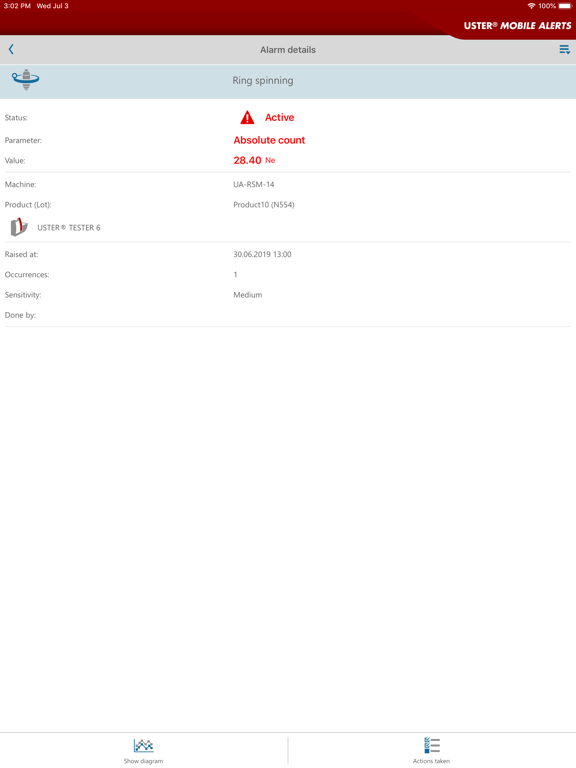 Screenshot #6 pour USTER® MOBILE ALERTS