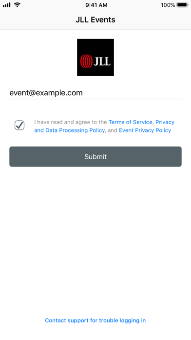 Screenshot #2 pour JLL Events app