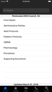 pems patient care protocols iphone screenshot 2