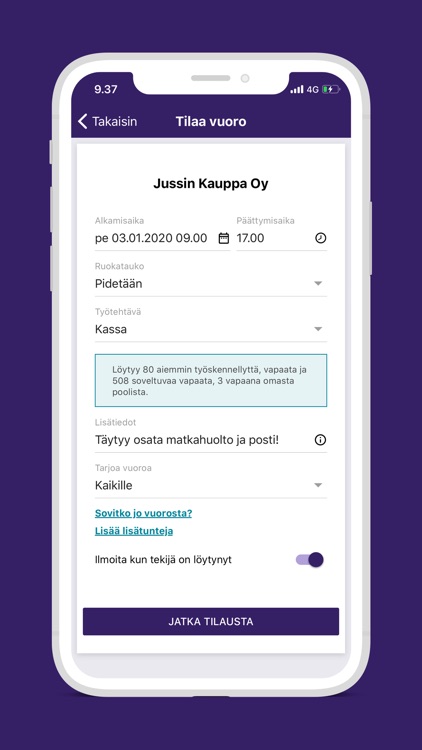 Eezy Kauppa Asiakassovellus screenshot-3