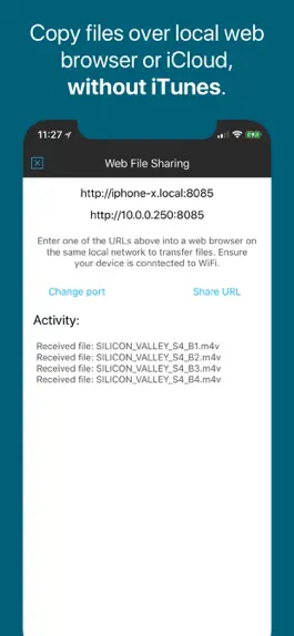 Game screenshot WiFi Movie Player apk