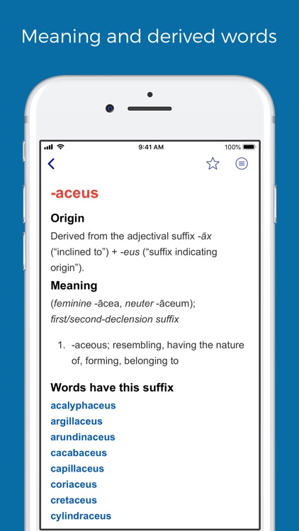 Latin prefixes and suffixes screenshot-6