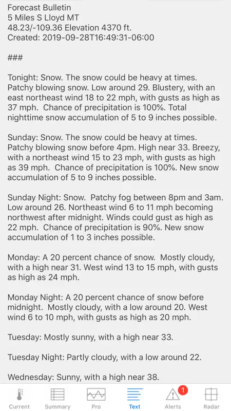 Wx for iPhone screenshot 5 of 8