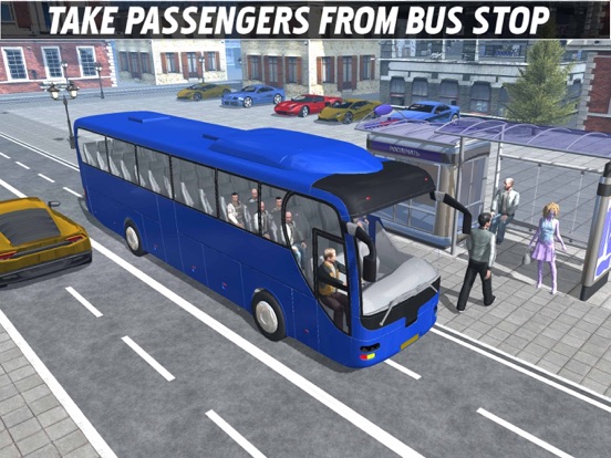 Tourist Bus Off Road Drive Sim iPad screenshot