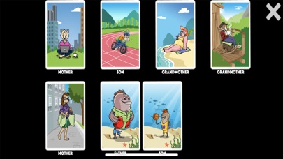 Happy Family - card game Screenshot
