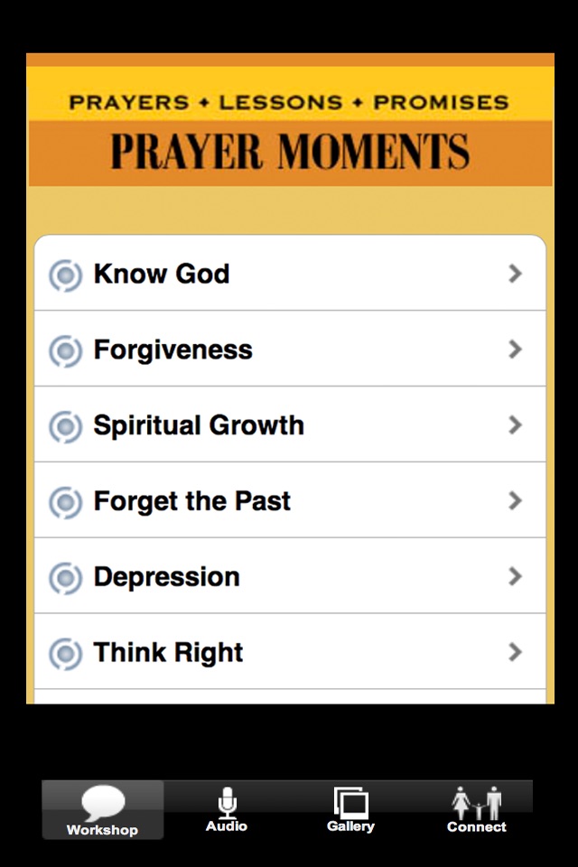 Prayer Results screenshot 2