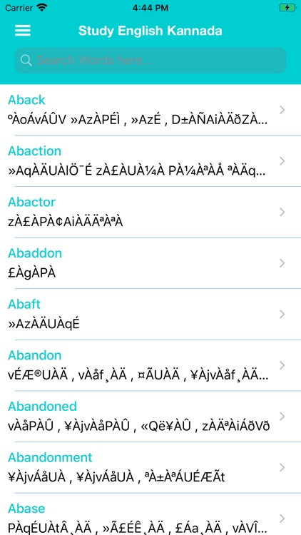 Study English Kannada