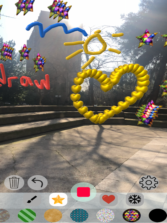 Draw The World : 3D AR iPad screenshot 3 - Entertainment app